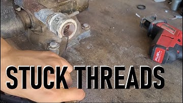 Loosening Seized Pipe Threads with a Cold Chisel