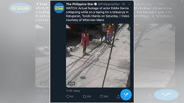 Netizens react to Eddie Garcia