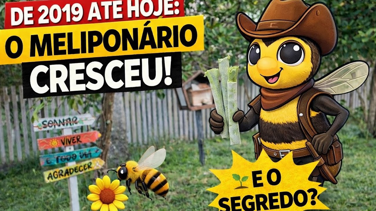 O Projeto Cresceu! Meliponário do Colégio Agrícola + Uma Surpresa no Final 🌼
