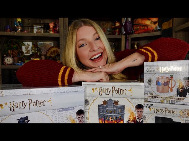 HARRY POTTER FAN CLUB PIN SEEKING UNBOXING AND REVIEW - PLATFORM 9 3/4 SHOP  HAUL 