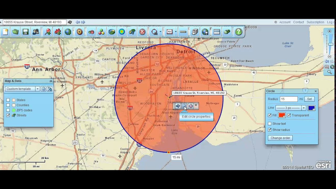 Create A Radius Map With Zip Codes Mapbusinessonline - Vrogue