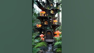 “Welcome to the AI-Generated Forest Cottage 🍂”