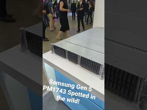 Samsung Gen 5 PM1743 SSD Spotted in the wild!