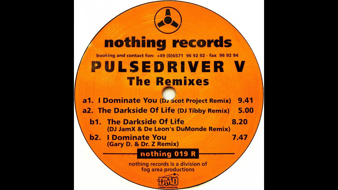 Pulsedriver V • The Darkside Of Life (DJ Tibby Rmx) (1999) - YouTube