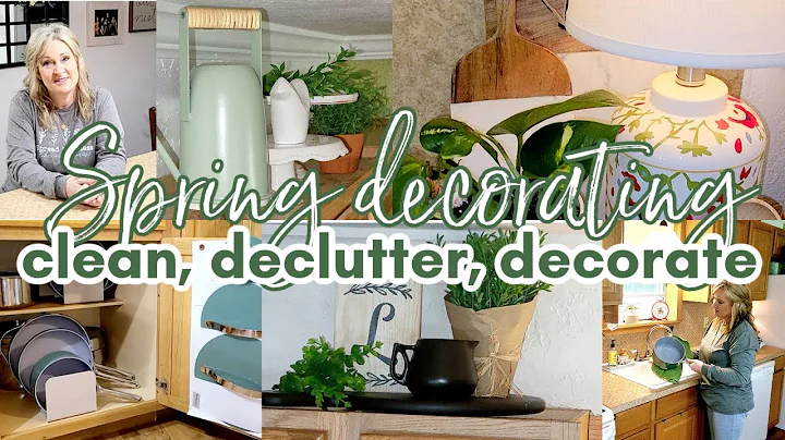 2022 SPRING DECORATING // DECORATE WITH ME // ABOV...