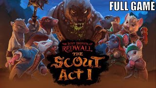 The Lost Legends of Redwall: The Scout Act 1 Full Gameplay Walkthrough (No Commentary)