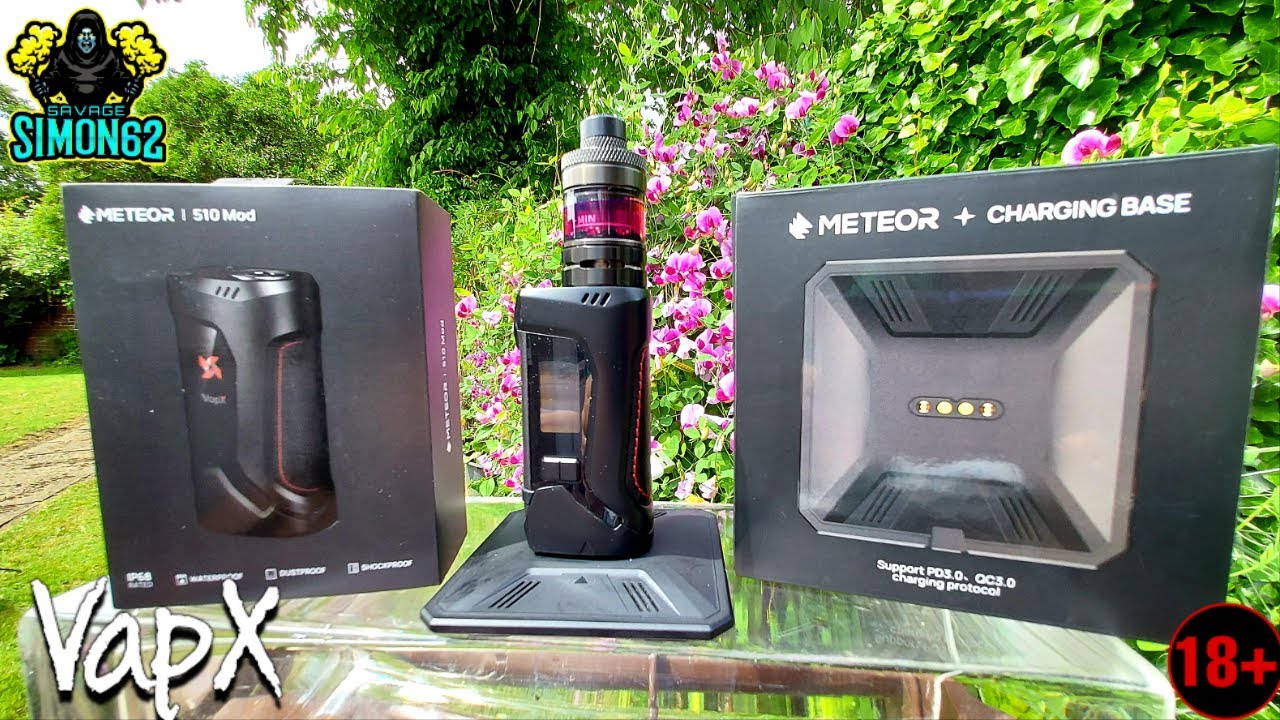 VAPX METEOR 510 MOD & CHARGING BASE 🔞 