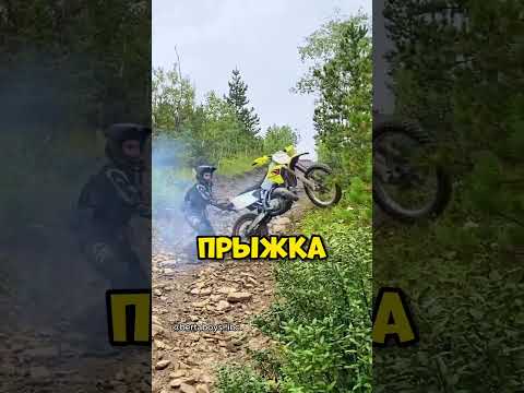 Мотоциклист vs Собака😱 #мото #эндуро