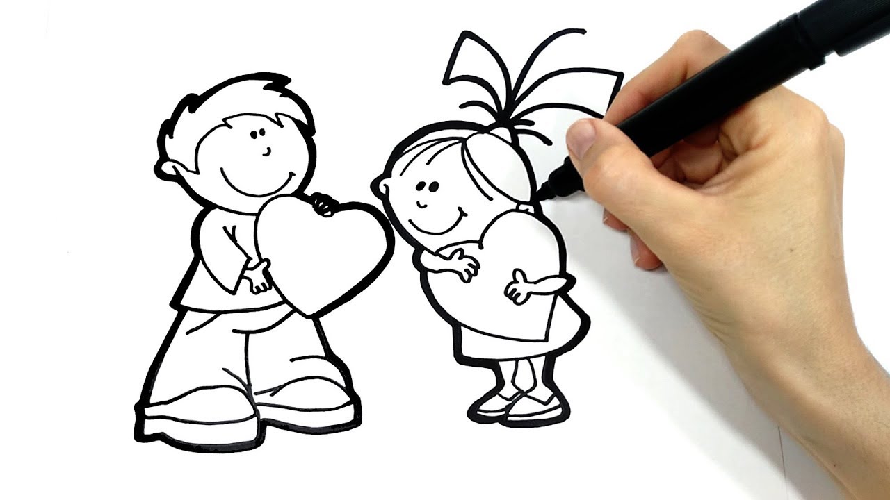 Como dibujar NIÑOS paso a paso / Aprende a dibujar niños - thptnganamst.edu.vn