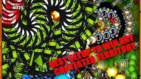 Contested Territory Round 1-86 | Best Setup To Win Any Contested Territory | Bloons Monkey City