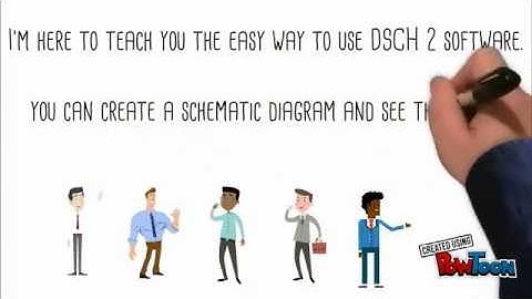 How to use DSCH 2 software (XOR Schematic Diagram)