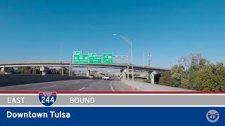 Interstate 244 East - Downtown Tulsa