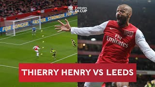 Thierry Henry 12 - First leg: Tottenham 2-0 Dinamo Zagreb Second