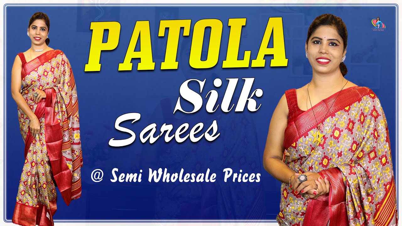 Soft Pure Dola Silk Kalamkari Patola Digital Print Saree Wholesaler of Saree  India