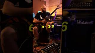 Dominant Pentatonic Scale - Pattern 01