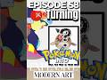 Making POKÉMON into expensive modern art #art #pokemon #kaws #procreate #edit #short #howto #paint