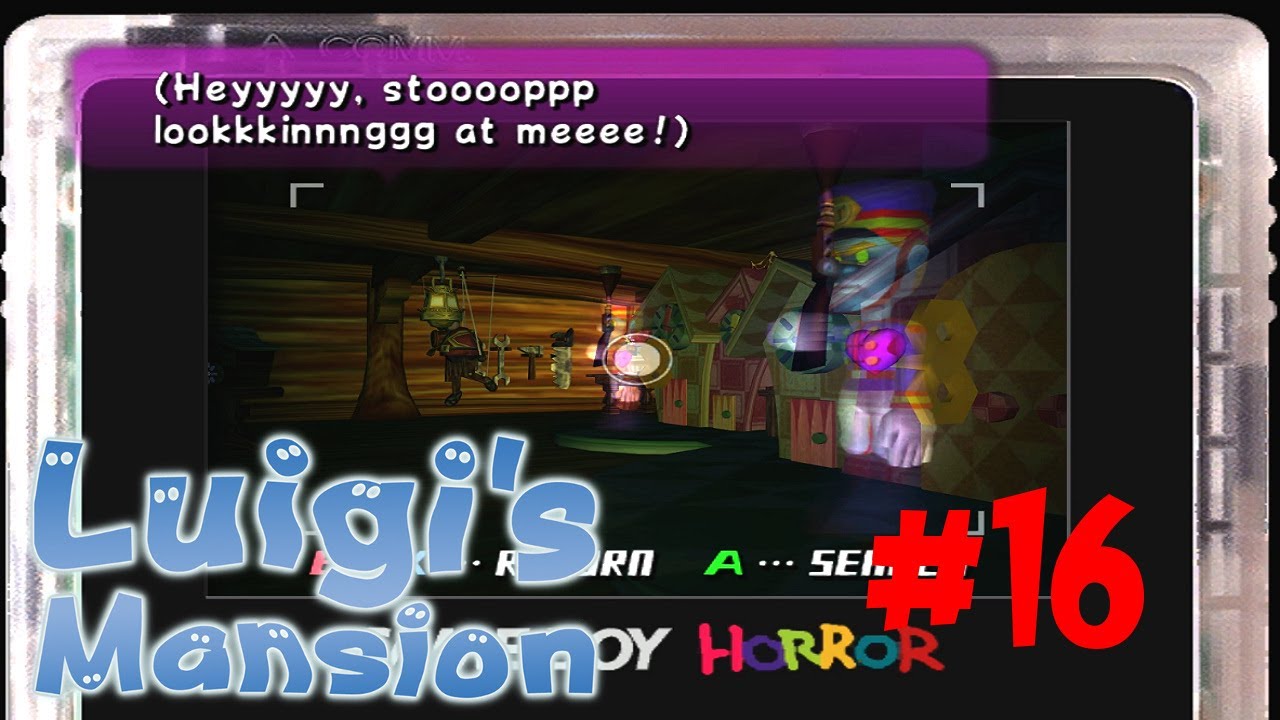 Let's Play Luigi's Mansion [ENG] Part 16 Toy Soldiers YouTube