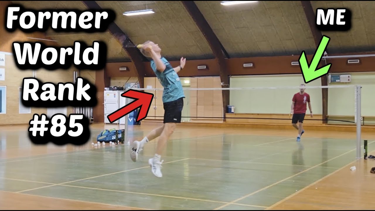 Badminton: I Challenged former World Rank 85 in Single