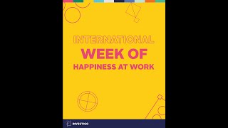 International Week of Happiness at Work 2023
