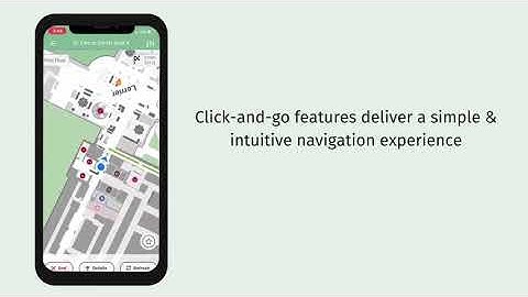 Navigate the indoors, just like the outdoors. Blue Dot Digital Wayfinding from Telesystem
