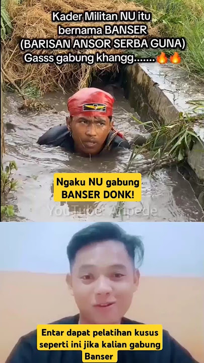 Banser: The all-purpose Ansor group‼️NU's militant cadres are called Banser