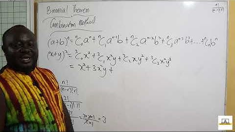 SHS 1 Elective Math - Combination Method - Binomial Theorem