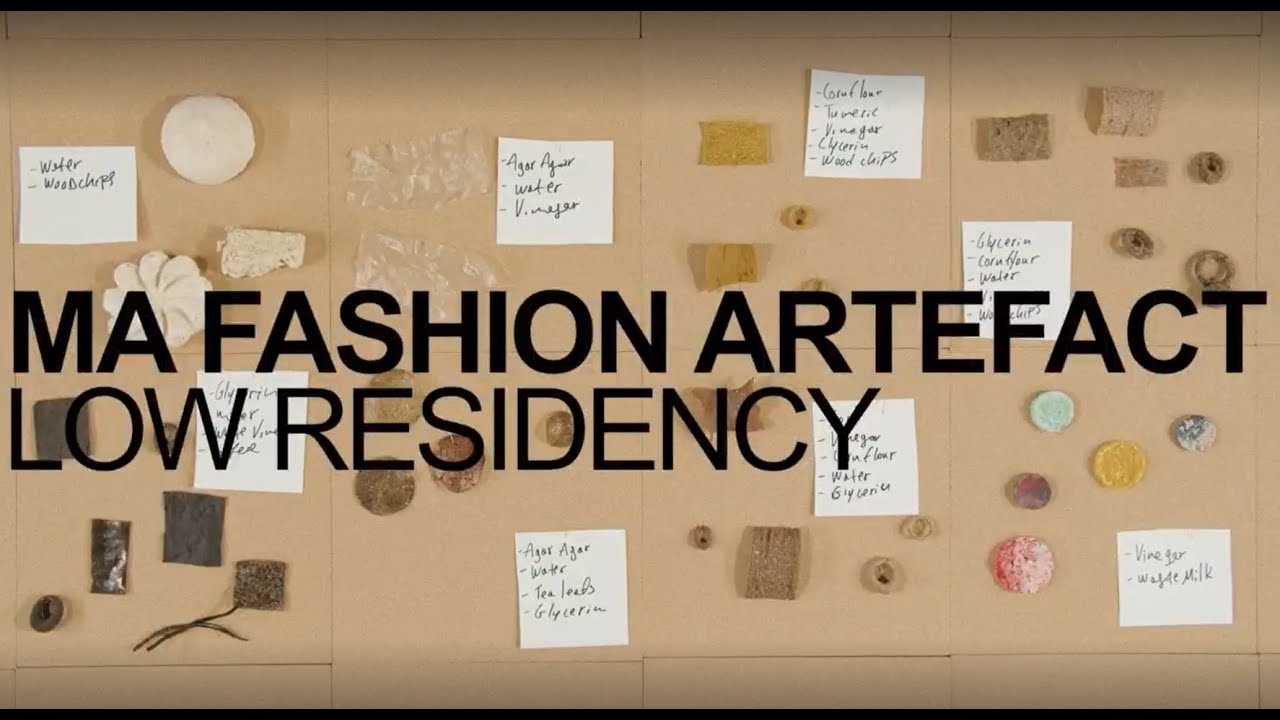 MA Fashion Artefact (Low Residency) | Course trailer | London College of Fashion | UAL