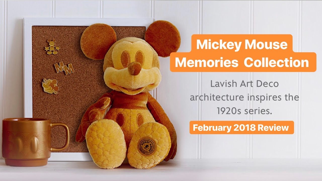 mickey mouse memories soft toy