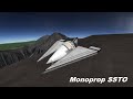 Monopropellant SSTO - Orbiting with the "Puff" engine - Kerbal Space Program
