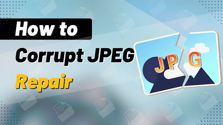 Photos Recovery: Repair Corrupted JPG Image Files