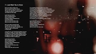 Your Favorite Enemies - I Just Want You to Know - Artwork Video
A collective voice, a proof of being alive… this is “I Just Want You to Know”.
Listen to the song on the album “Tokyo Sessions”
🌎 : http://j.mp/TokyoSessionsINTL
🇯🇵 : http://j.mp/TokyoSessionsJP
🇫🇷 : http://j.mp/TokyoSessionsFR
🇨🇦 (QC): http://j.mp/TokyoSessionsQC Your Favorite Enemies - I Just Want You to Know - Artwork Video