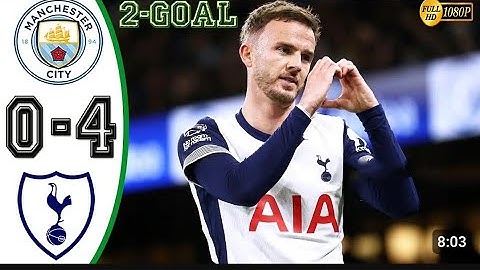Manchester City vs Tottenham 0-4 🔵⚪ | Premier League 2024/25 | Highlights and Goals