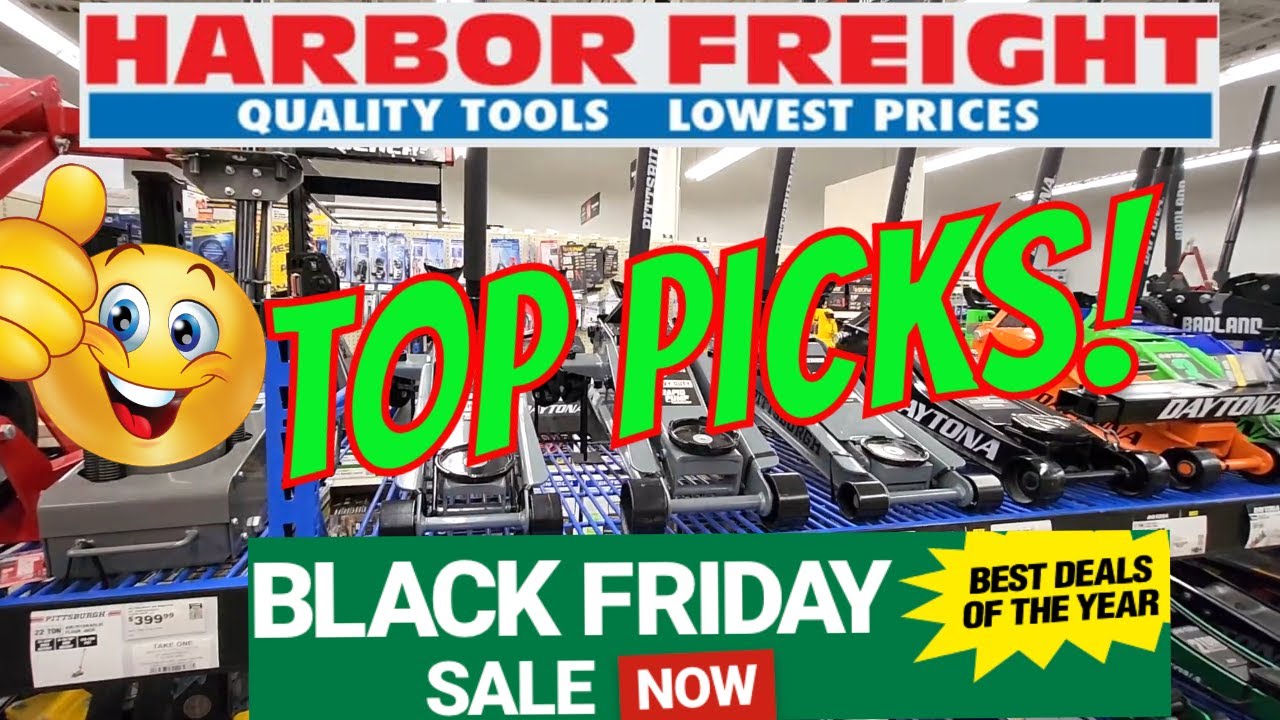 Top Black Friday Deals You Should Buy At Harbor Freight YouTube