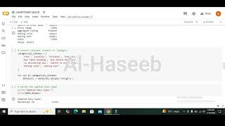 Data exploration :  missing values  , data type conversion ,  distribution of target variable
