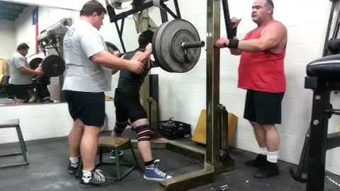 Levi Bamber 485x2 squat in briefs