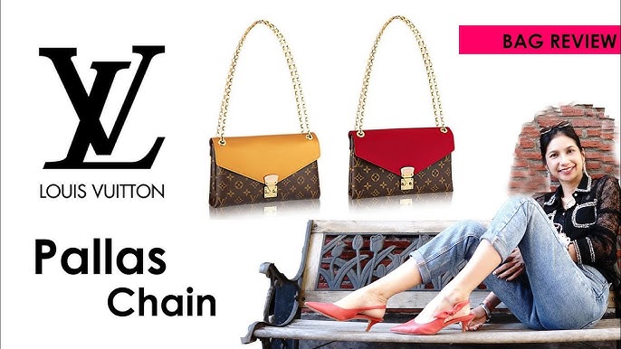 Louis Vuitton Pallas Chain Review + What's in my bag 