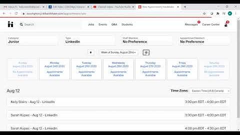 How To: Scheduling an Appointment Through Handshake