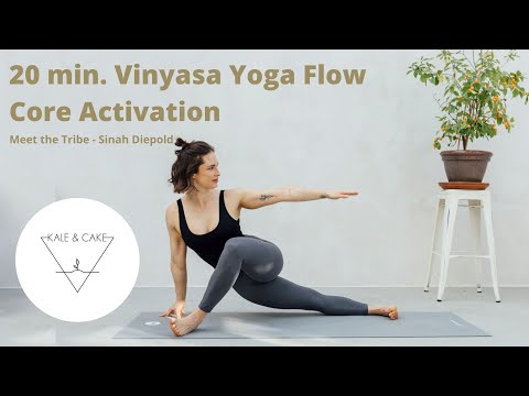 20 min. Vinyasa Yoga Flow Core Activation | Meet the Tribe - Sinah Diepold