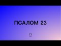 Псалом 23 — Господь то мій Пастир