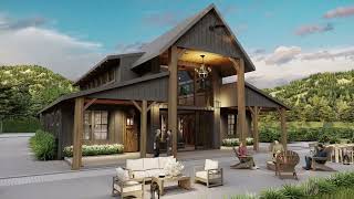 Natural Freedom Barn House Plan MB-3247