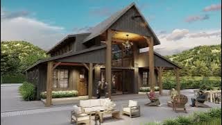 Natural Freedom Barn House Plan MB-3247