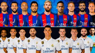 Madrid 2017 Vs Barcelona 2017Ronaldo Bale Benzema Messi Neymar Suarez
