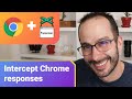 Intercept requests and responses with Chrome Devtools Protocol (UPDATES IN DESCRIPTION)