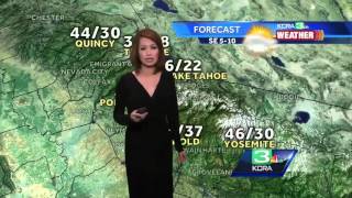 Kcra meteorologist linh truong takes a look at the rain and snow
coming into northern california subscribe to on now for more:
http://bit.ly/1kj...