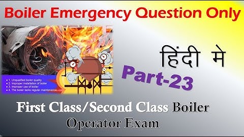 Boiler Questions and Answer Part-23