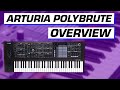 Arturia PolyBrute Polyphonic Morphing Analog Synthesizer Full Overview and Demo