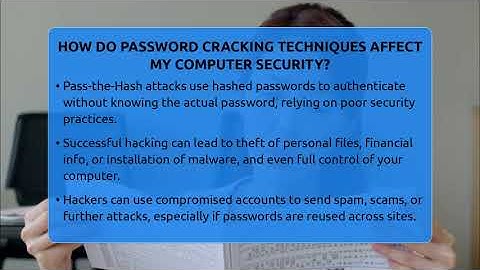 How Do Password Cracking Techniques Affect My Computer Security? - Your Computer Companion