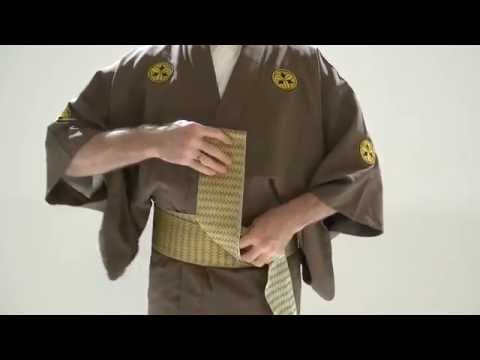 ОДЕВАНИЕ ОБИ - how to tie OBI belt