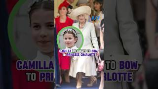 Camilla Will Have To Bow To Princess Charlotte