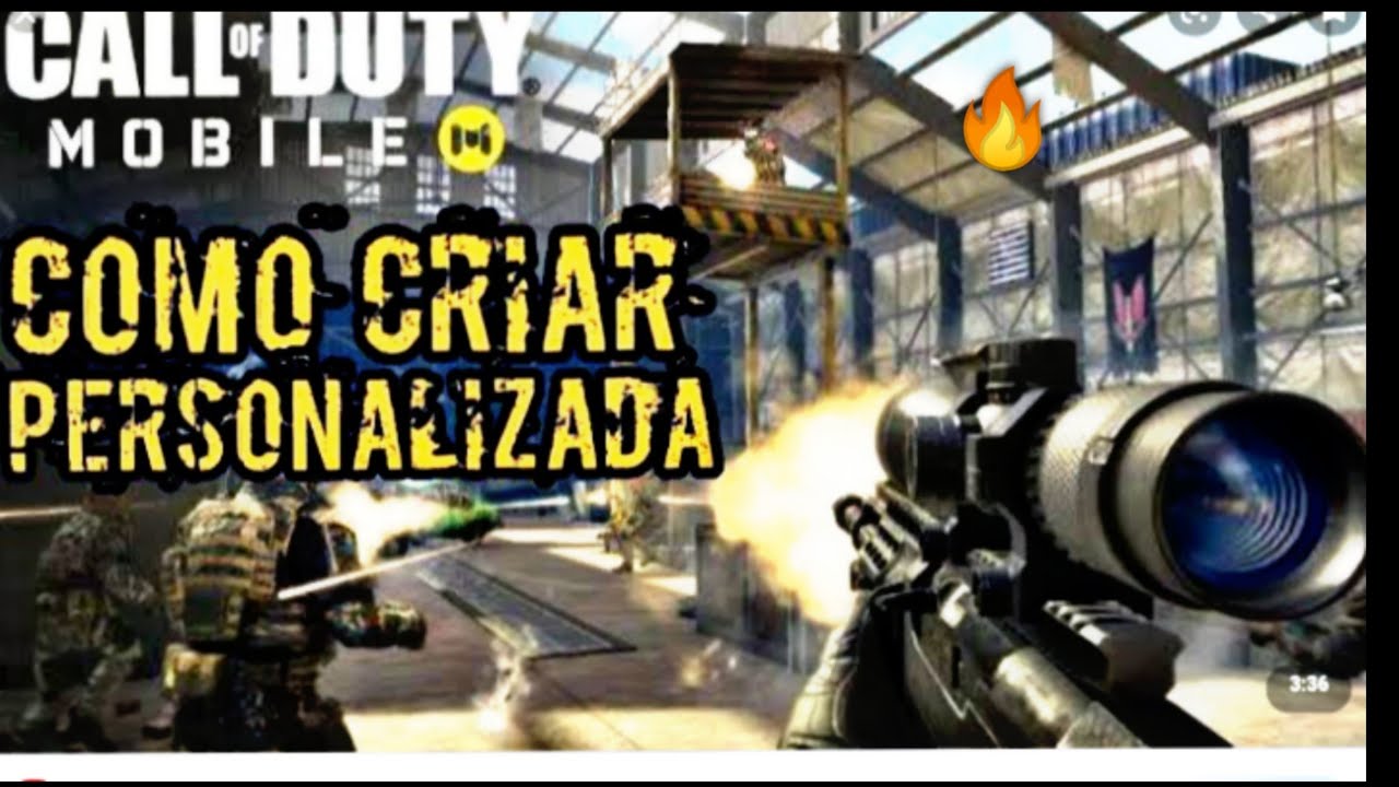 Como criar sala personalizada no COD mobile[ CALL OF DUTY MOBILE] 2021 ...